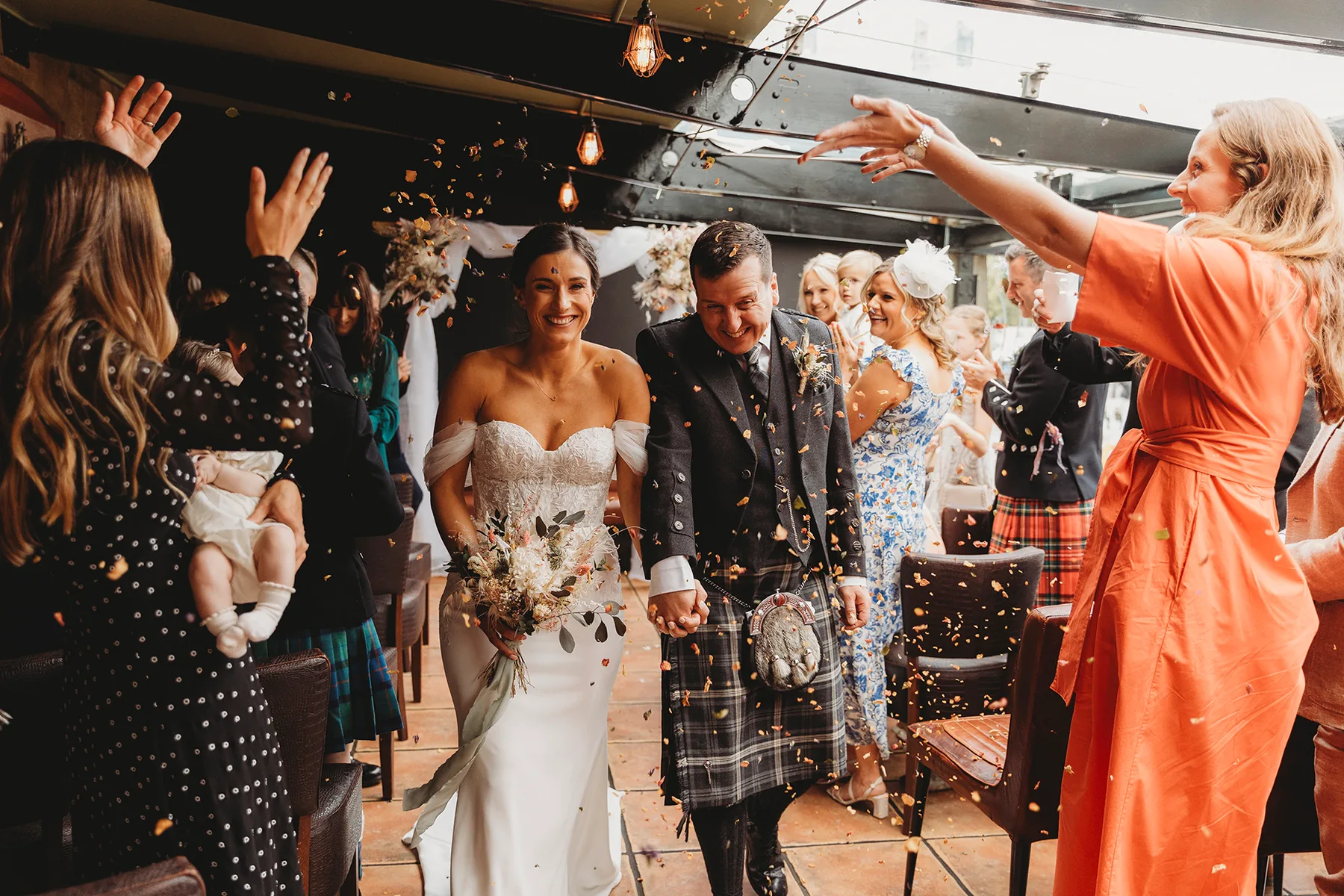 Wedding reception at Season Quayside